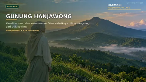Visual landing page kawasan Gunung Hanjawong