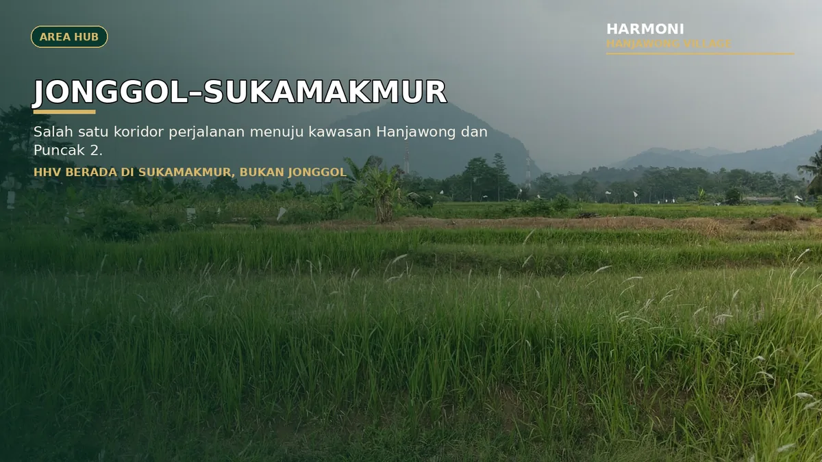 Visual koridor Jonggol menuju Sukamakmur dan Puncak 2